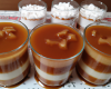 Verrines au caramel