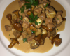 Sauté de veau aux girolles