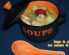 Soupe de saumon aux pommes de terre