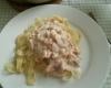 Tagliatelles au saumon et boursin