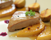 Foie gras poêlé aux poires