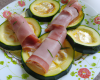 Courgettes au jambon