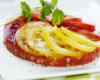 Carpaccio de Tomates de France multicolores, cumin et coriandre fraîche