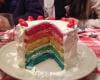 Rainbow cake Frenchie