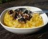 Risotto à la citrouille et aux champignons