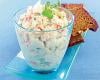 Tartare de crevettes aux champignons