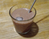 Smoothie banane et chocolat