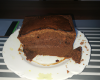 Gâteau au chocolat au cacao amer