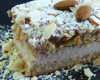 Gâteau aux amandes et poudre de noisettes