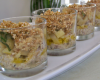 Verrine de crumble de sardine