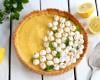 Tarte au citron et sa meringue dorée au four