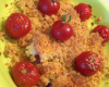 Crumble Cœur au poisson et tomates cerises