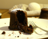 Fondant au chocolat noir coulant