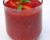 Soupe de fraises Guariguettes au basilic