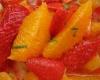 Salade fraises - oranges