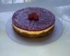 Cheesecake au chocolat blanc et aux framboises