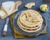 Cheese naan au Saint-Nectaire