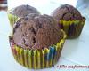 Muffins chocolat cœur corsé