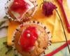 Muffins aux fraises