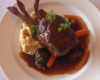 Carré d'agneau mariné au vin doux