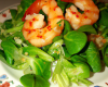 Salade de sarrasin aux crevettes