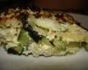 Gratin de courgettes croquantes