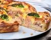 Quiche multicolore aux légumes