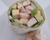 Wrap au crabe et avocat