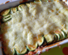 Gratin de courgettes aux 3 fromages