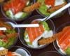 Verrine avocat et saumon au Tartare