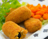 Croquettes de lieu noir aux petits légumes