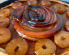 Tarte tatin flambée au rhum