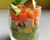 Verrine saumon / avocat