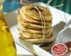 Blinis de courgette et parmesan à l’huile d’olive