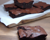 Brownies aux pommes de terre au chocolat noir