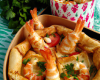 Bourek aux crevettes et au surimi