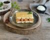 Millefeuille croustillant de saumon fumé 3 poivres et baie de Sichuan au fromage frais