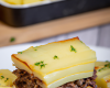 Brick viande hachée, gruyère, pommes de terre