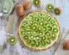 Tarte au kiwi à la ricotta et zeste de citron