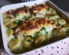 Gratin d'andouillettes aux poireaux