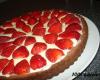 Tarte aux fraises et aux 2 chocolats