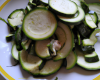 Salade de courgettes maison