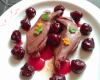 Magrets de canard aux cerises