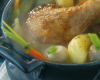 Pot-au-feu au canard et oignons grelots