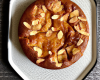 Cake aux pommes caramélisées et aux amandes