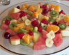 Salade de fruits métissée