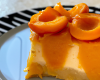 Gâteau aux abricots et son coulis