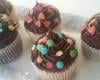 Cupcake tout chocolat