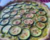 Tarte aux concombres