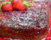 Gâteau tatin aux fraises caramel au Vvnaigre balsamique